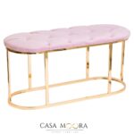 Banca / auriu / roz pudra /  Chesterfield