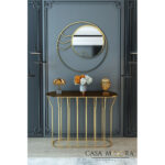 SET CONSOLA SI OGLINDA/ AURIU/ARGINTIU/BAROC/CLASIC
