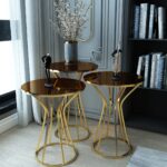 MASUTA CAFEA / DECOR/AURIU/ARGINTIU