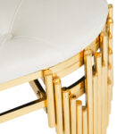 Bancheta  Lux / auriu / /hol /decor - imagine 3