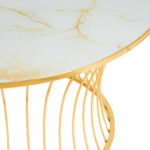 MASA CAFEA / LIVING / AURIU/ARGINTIU / MARBLLE - imagine 3
