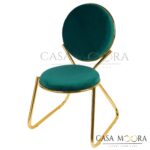 SCAUN LOUNGE- AURIU-VERDE SMARALD - imagine 2