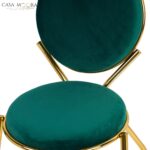 SCAUN LOUNGE- AURIU-VERDE SMARALD - imagine 3