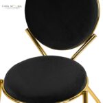 SCAUN LOUNGE- AURIU-NEGRU - imagine 3