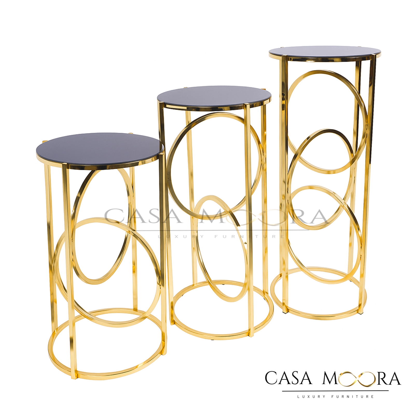 MESE DECOR / SUPORT/AURIU/NEGRU